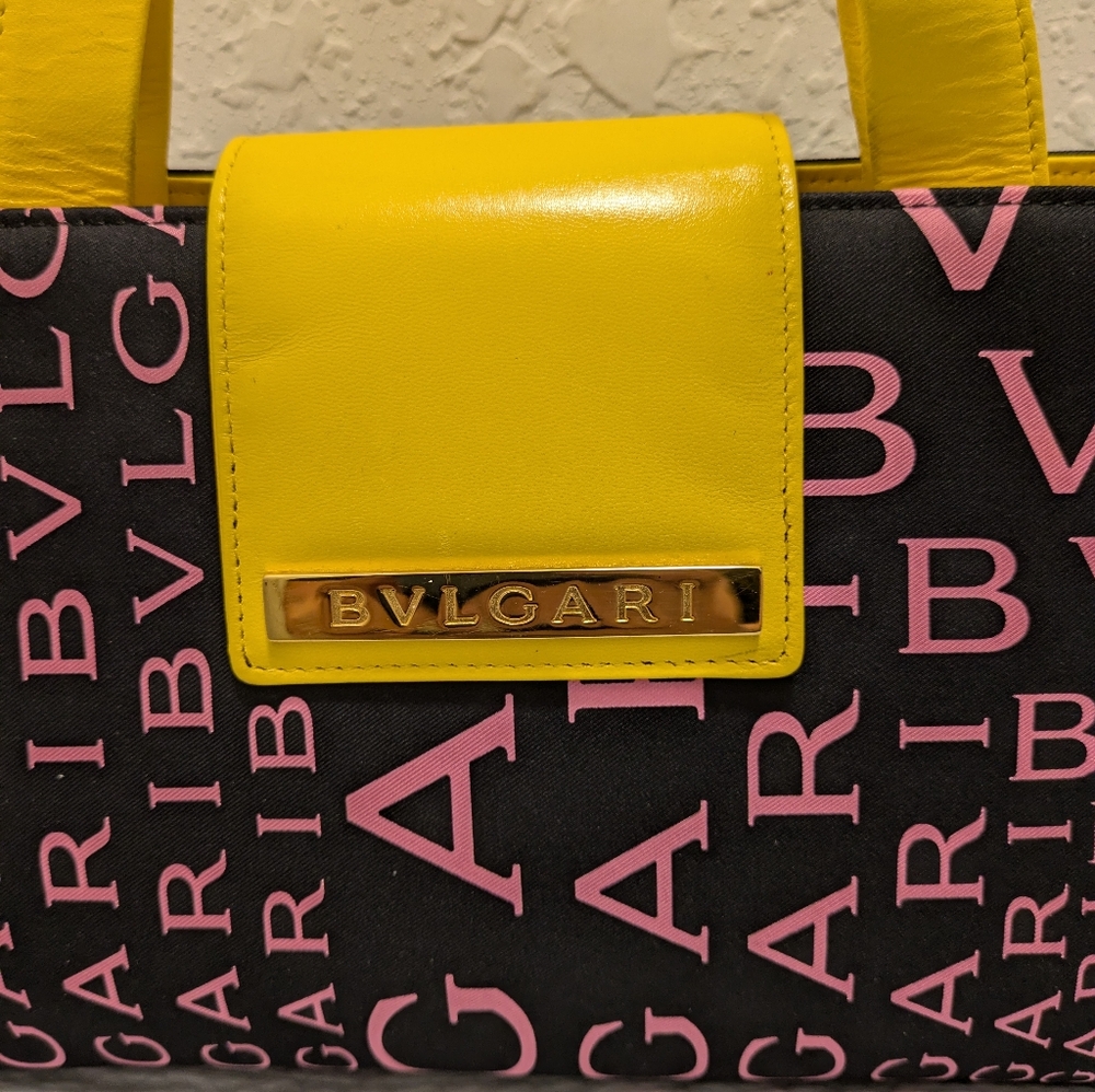 **BVLGARI** Logo Shoulder Semi Shoulder Bag - Picture 7 of 10